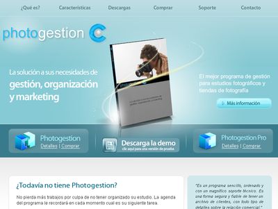 Nueva web de PhotoGestion