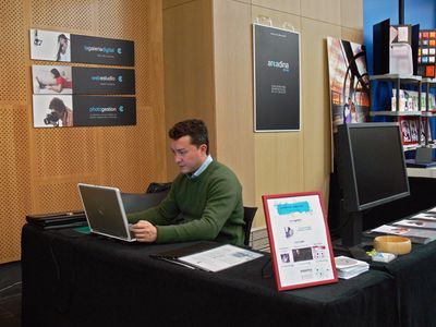 Jornadas de Aragón - Stand de Arcadina Group