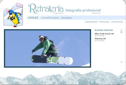 Nueva web de Retrateria - Benasque (Huesca) Nueva web de Retrateria - Benasque (Huesca)