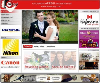 Nueva web de Foto Arregi - Amurrio Nueva web de Foto Arregi - Amurrio