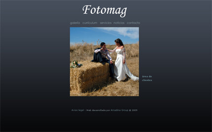 Web de Fotomag Web de Fotomag (plantilla Praga)