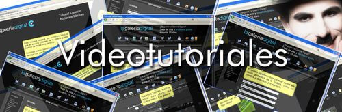 videotutorial 500x164 Videotutoriales de La Galería Digital
