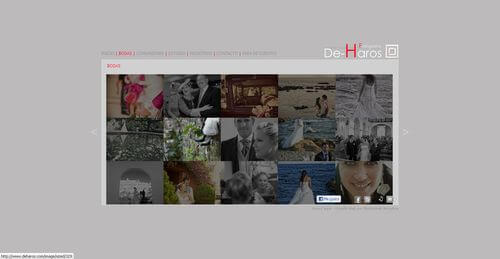 DeHaros2011 500x260 Nuevas webs de fotógrafos