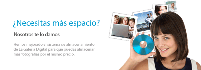LGD Masespacio Mejoras en La Galeria Digital