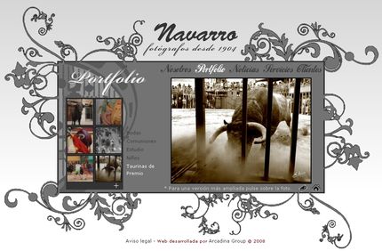 Nueva web de Navarro Fotografos - Burriana