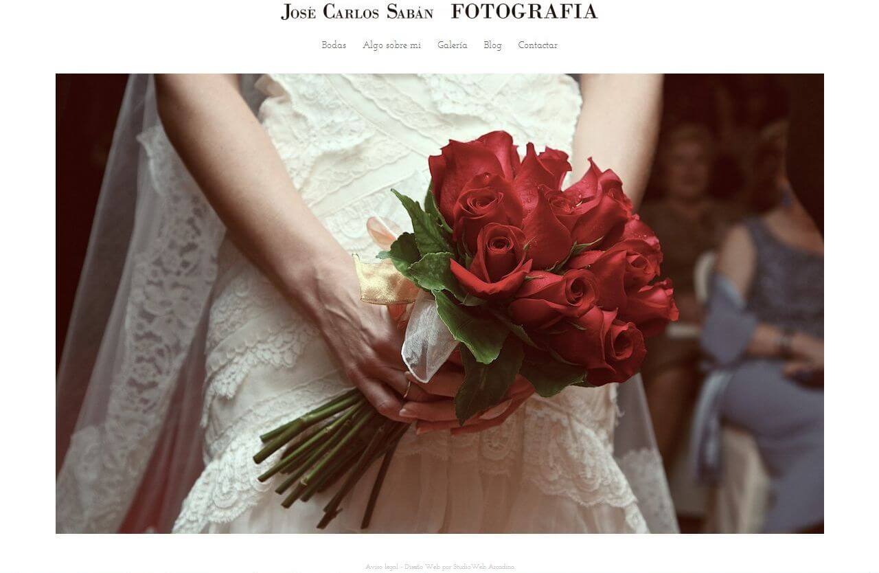 Nueva web de Jose Carlos Sabán, www.jcsabanfotografia.com