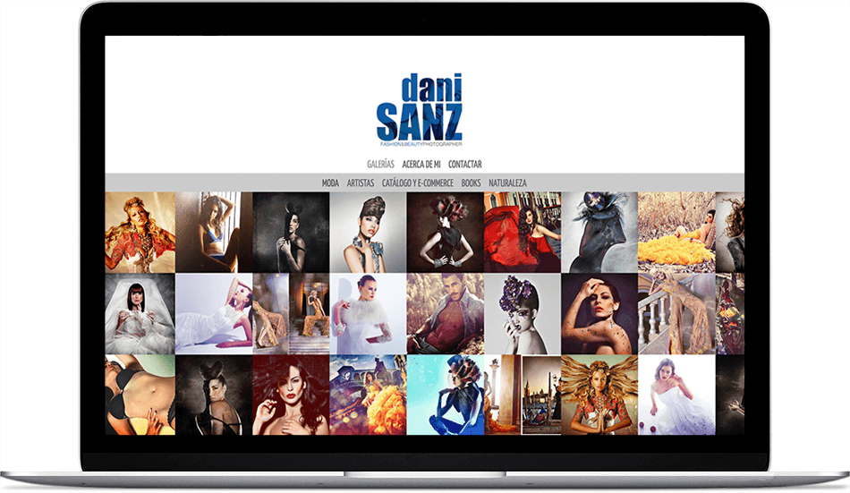 Daniel Sanz. Photographer specialized in fashion, advertising and portrait