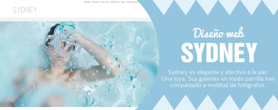 Diseño web para fotógrafos Sydney