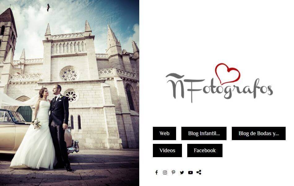 Web para fotógrafos de boda