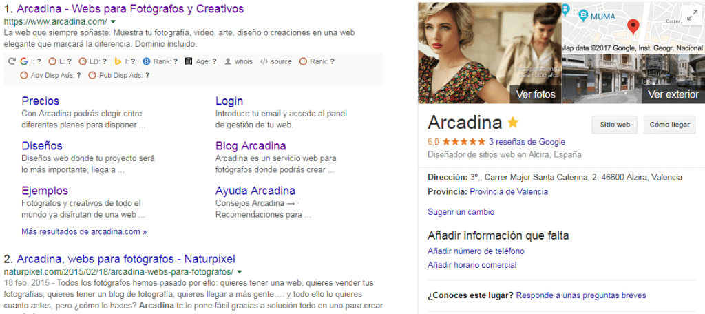 Arcadina Seo Local