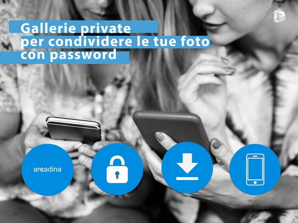 Gallerie private per condividere le tue foto con password