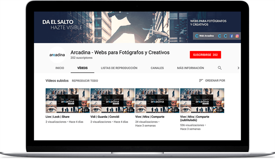 Show and promote your photos on YouTube