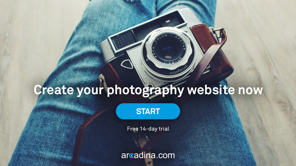 Create your photography website now
