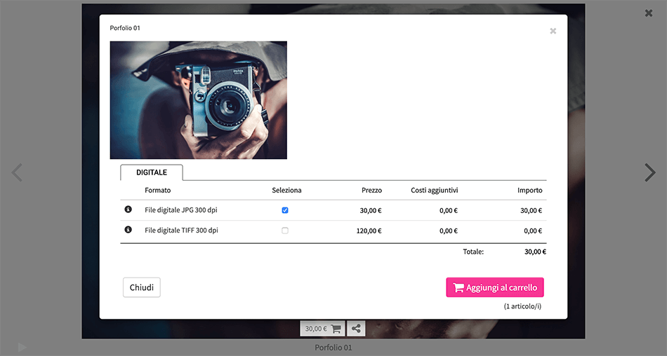 Come vendere foto con download digitale senza pagare commissioni a terzi