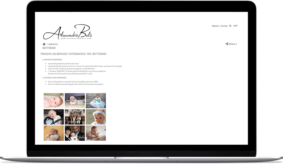 album selling products and services
