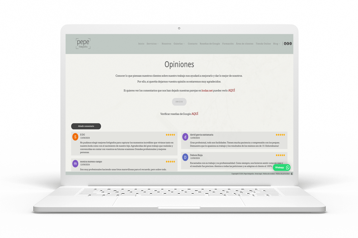recensioni-su-google-del-vostro-sito-di-fotografia-1-pepe-fotografos-arcadina